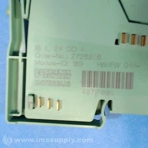 Phoenix Contact IBIL24DO4 Inline Digital Output Terminal Block USIP - Picture 1 of 8