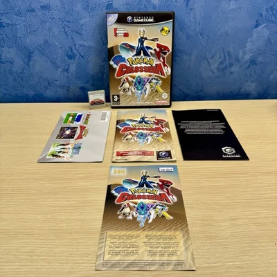 Pokemon Colosseum Nintendo Gamecube PAL EUR Multilingua COMPLETO Memory Card - Immagine 1 di 4
