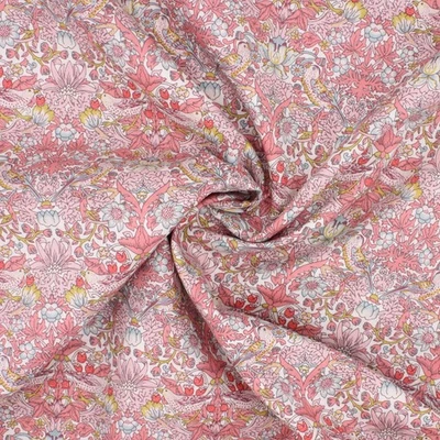Liberty Fabrics Strawberry Thief Spring C Tana Lawn™ Cotton - Half Metre / Metre - Image 1 of 4