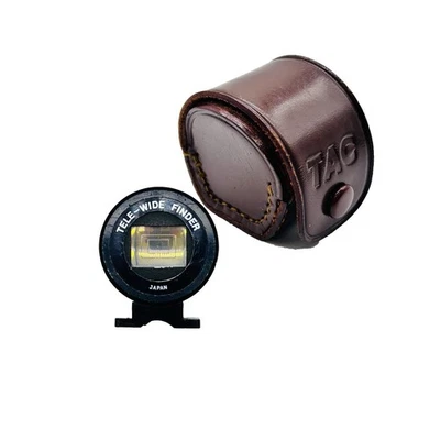 Yashica TELE-WIDE FINDER JAPAN For Contax/Leica/Rangefinder Camera #P697 W Case - Image 1 of 4