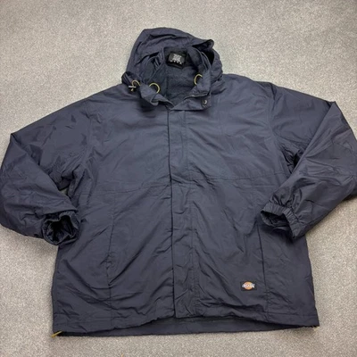 Dickies Jacket Adult X Large Blue Chore 3-In-1 Work Wear Lined Hood Coat Men* - Image 1 of 4