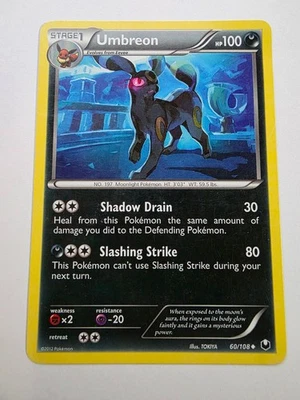 Pokémon TCG -  Umbreon 60/108 Black & White Dark Explorers - Image 1 of 4