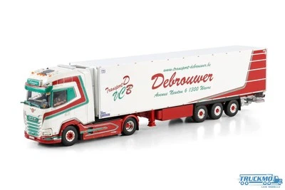 WSI Transport Debrouwer DAF XG+ 4x2 Kühlauflieger 3achs 01-4530 - Bild 1 von 4