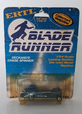 Blade Runner DECKARD'S CHASE SPINNER ERTL coche fundido a presión sin usar, en caja (diseño Syd Mead) 1982 Foto 1 de 4