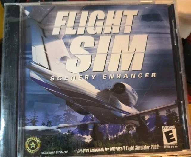 Microsoft Flight Sim Scenery Enhancer - PC (E-Everyone) Windows 98/Me/XP Sealed - Image 1 of 2