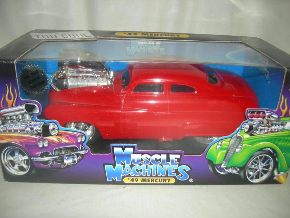 49 Mercury in Candy Apple Red, Muscle Machine. Nice Box 1:18 scale - Image 1 of 1