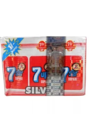 7up 7 star Supari 6 Boxes 288 Packets Sweet Supari Betel Nuts Fresh Stock Exp 27