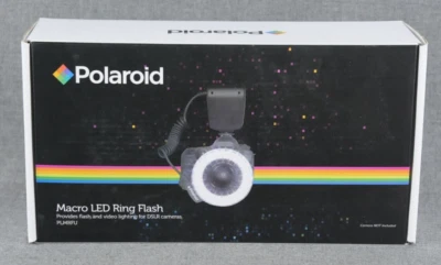 Polaroid Macro LED Ring Flash Polaroid Macro LED Ring Flash PLMRFU - Image 1 of 4