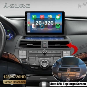 For 2008-2013 Honda Accord EX Android 14 CarPlay Stereo Radio GPS Navi Screen - Picture 1 of 11