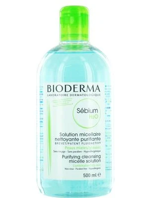 Solución Limpiadora Purificante Bioderma Sebium H20 500 ml Foto 1 de 2