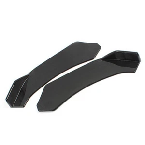 2x Kit de cuerpo de parachoques delantero modificado alerón labio delantero barbilla parachoques cuerpo EE. UU. Nuevo - Imagen 1 de 10