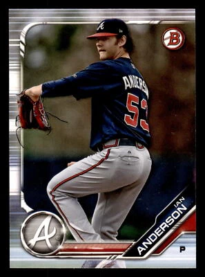 2019 Bowman Ian Anderson #BP-47  Atlanta Braves - Image 1 of 2