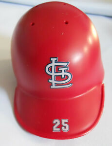 St. Louis Cardinal Mark Mcgwire Red Mini Baseball Helmet 70Hr Commemorative 1998