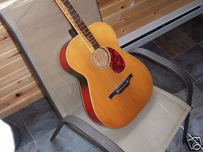 1960's 70's Rare No name acoustic guitar Beautiful rosewood fingerboard MIJapan - Image 1 of 4