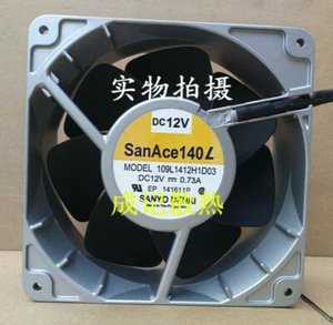 1 pc.  Ventilador metálico 109L1412H1D03 SANACE140L DC12V 0.73A 14CM - Imagen 1 de 2