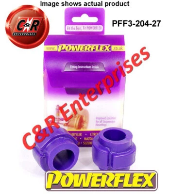 Powerflex Road Frt Casquillos Arb 27mm Para VW Passat B5 4WD Familiar 96-05 - Imagen 1 de 4