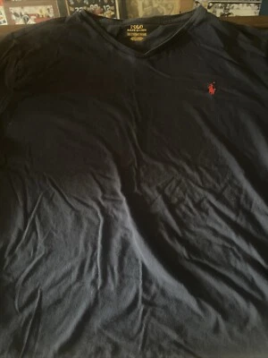 Mens 2XL Polo V-Neck Casual /Dress Short Sleeve Top Lightly Worn - Image 1 of 4