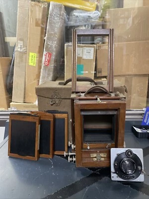 Cámara Gundlach Koronaview 4x5 con lente Foto 1 de 4