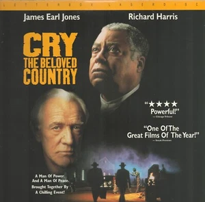 Cry The Beloved Country Laserdisc James Earl Jones Richard Harris - Picture 1 of 2