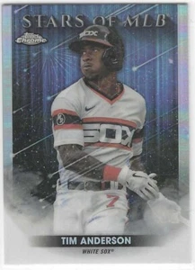 2022 Topps Update Stars Of MLB Chrome #SMLBC-66 Tim Anderson Chicago White Sox - Picture 1 of 1