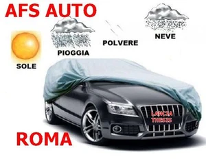 TELO COPRIAUTO TELATO FELPATO LANCIA THESIS 2007 IMPERMEABILE CON ZIP LATO GUIDA - Foto 1 di 1
