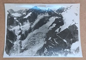 Luftbild Militärklischee altes Massiv L'Oisant Gletschergipfel 12. R.A - Bild 1 von 2