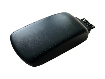 2017-2021 Jeep Compass Sliding Armrest Black Leather Black Stitch 4GIAA D849 - Image 1 of 4