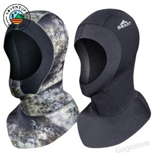 Traje de neopreno de buceo de 3/5 mm con capucha capucha de buceo para el hombro gorra de buceo impermeable - Imagen 1 de 12