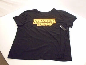 Camiseta Stranger Things Naranja Logo Ardene Talla XL/TG Mujer/Adolescente Nueva con Etiqueta - Imagen 1 de 4