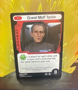 STAR WARS POCKETMODEL - (BS 093) Grand Moff Tarkin - Minty - Rare - Card 2007 - Picture 1 of 2