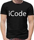 Icode Mens T-Shirt - Coding - Coder - Geek - Developer - Programmer - Code