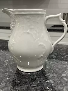 "Jarra de agua Alemania Rosenthal Sanssouci Continental China blanca 32 oz 6 1/4""" - Imagen 1 de 13