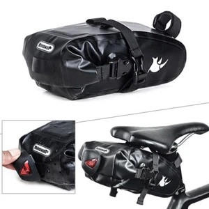 Waterproof Cycling Bicycle Rear Seat Bag Pannier MTB Bike Saddle Pouch Tail Bag - Picture 1 of 12