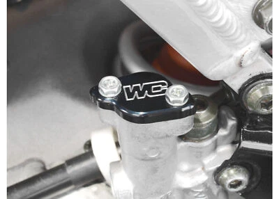 Works Connection black rear brake cap - Yamaha WRF YZ YZF _21-715 - Image 1 of 3