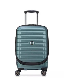 Delsey Shadow 5.0 Business Front-Pocket Carry-On | Silver Pine | 1 Piece (4224) - Picture 1 of 11