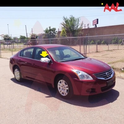 Cubierta de espejo retrovisor cromada AAL para Nissan Altima 2007-08 09 10 11 2012 sin corte de señal Foto 1 de 4