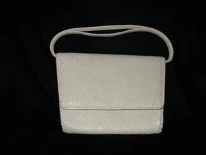 Vintage Whitting And Davis Mesh Handbag Purse Timeless Design - Picture 1 of 4