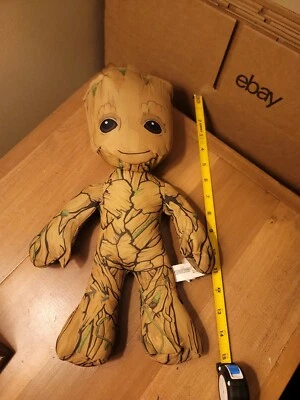 Marvel Plush Baby Groot 15” Guardiões da Galáxia Ótimo Estado  - Imagem 1 de 4
