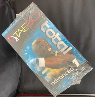 Tae Bo Total Basic Volumes 1-4 & Advanced Vol 1-4 Workouts VHS 8 Tape Box Set - Image 1 of 3