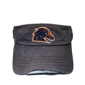 Boise State Broncos Strapback Visor Hat Blue OSFA Embroidered Zephyr NCAA - Picture 1 of 8