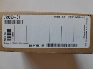 FREE SHIP 779553-01, NI-845x Data Acquisition Kit, With USB-8451 Card, New - Picture 1 of 11