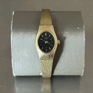 Citizen Women's Quartz Watch Vintage Gold Tone Analog Japan 5.75 inch 17 mm - Picture 1 of 15