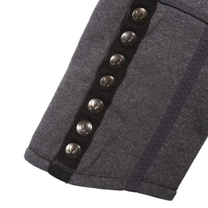 Lululemon Leggings Yoga Pants Cropped Logo Button Accent Athleisure Gray Size 4 - Picture 1 of 6