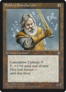 4x Soldevi Simulacrum - LP - Ice Age - SPARROW MAGIC mtg - Imagen 1 de 1