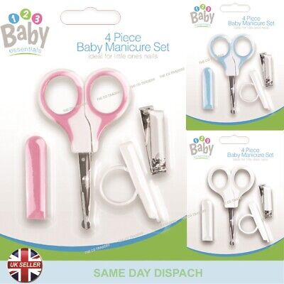 Baby Manicure Set Baby Care Groom Set 0+ Months 4 Piece • 2.75£