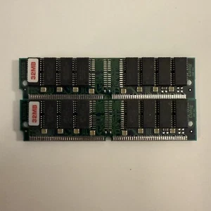 64MB (2x32MB) 60ns 72 Pin SIMM Memory Double Sided EDO DRAM Non Parity - Picture 1 of 1