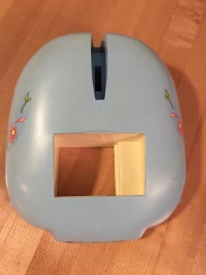 Barbie Mattel Jumbo Jet Airplane parts Blue Replacement Rear Section - Image 1 of 2