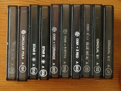 Cokin A Series Filter Set of 10 Filters Pola, Gradual, Sepia, Star & More  - Image 1 of 4