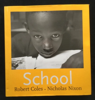 SCHOOL, Nicholas Nixon, Bullfinch Press Book, 1st Ed 1998, Duotone, Education - Image 1 of 4