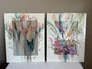 Vintage Carolyn Utigard Thomas Contemporary Watercolors, Tulips, Flowers, Unique - Picture 1 of 7